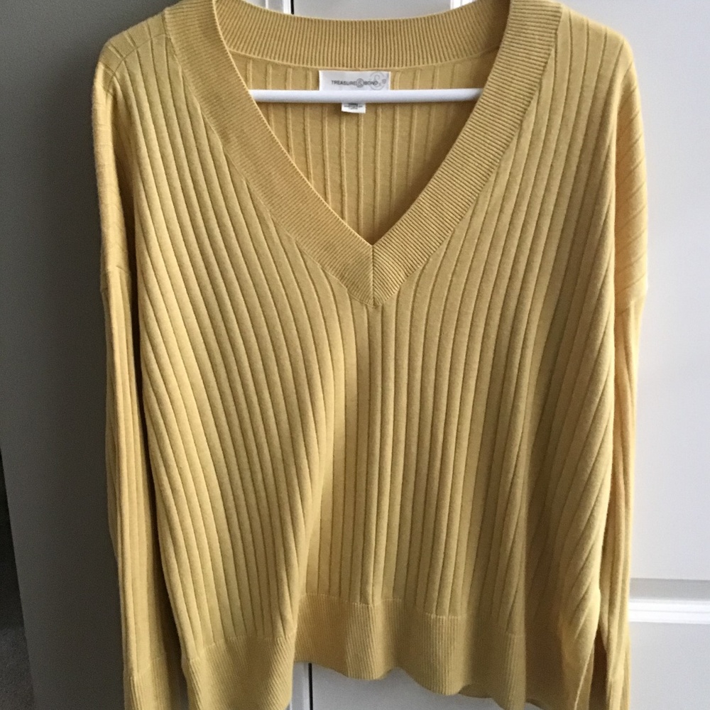 Beautiful Treasure & Bond V-Neck Sweater